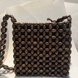 The sak wooden beaded boho crossbody